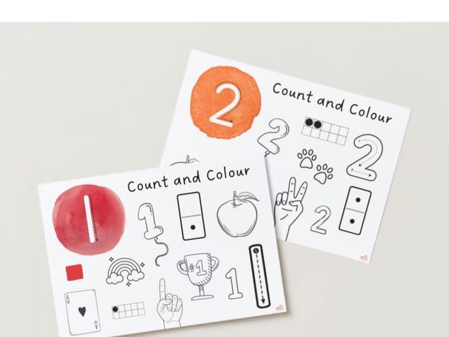 Count and Colour - Miss E's Early Years