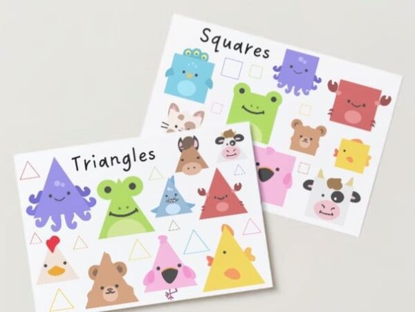 Animal Shape Boards - Miss E's Early Years