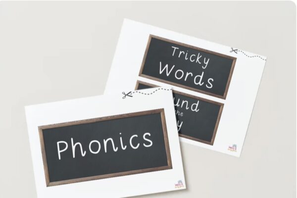 Phonics Day Lettering Phonics Display Lettering - Miss E's Early Years
