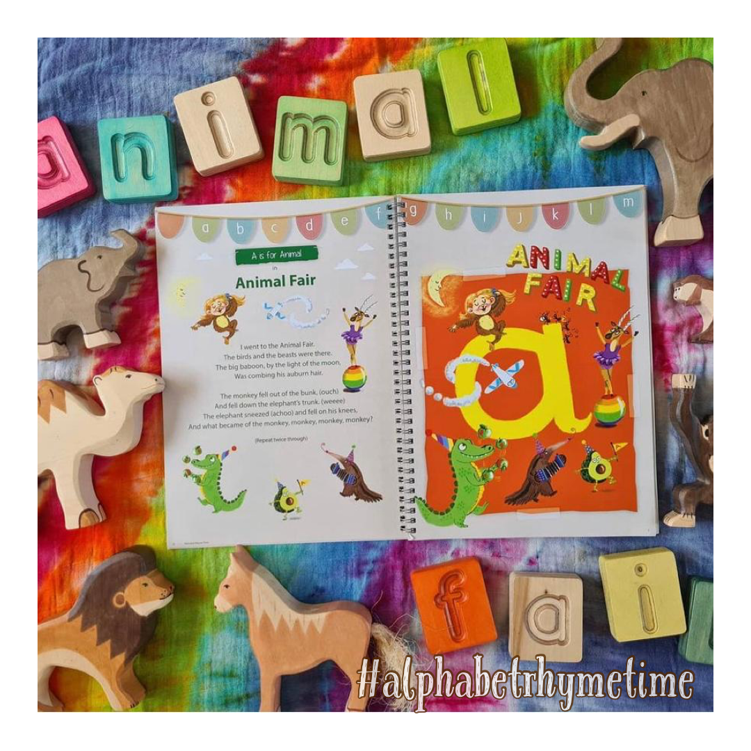 Alphabet Rhyme Time - A - Miss E's Early Years