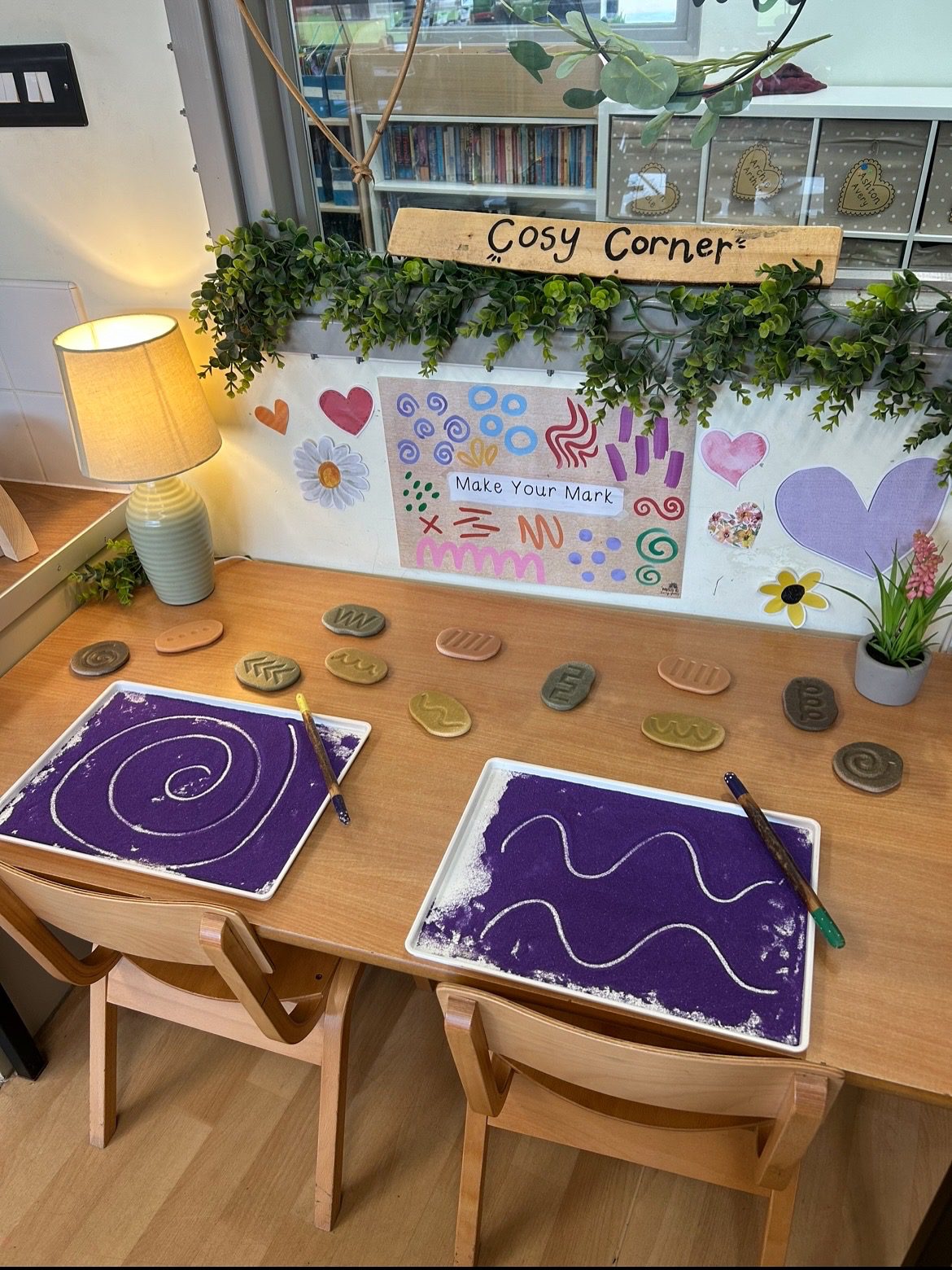 Mark Making Display Sign Mark Making Poster - Miss E's Early Years
