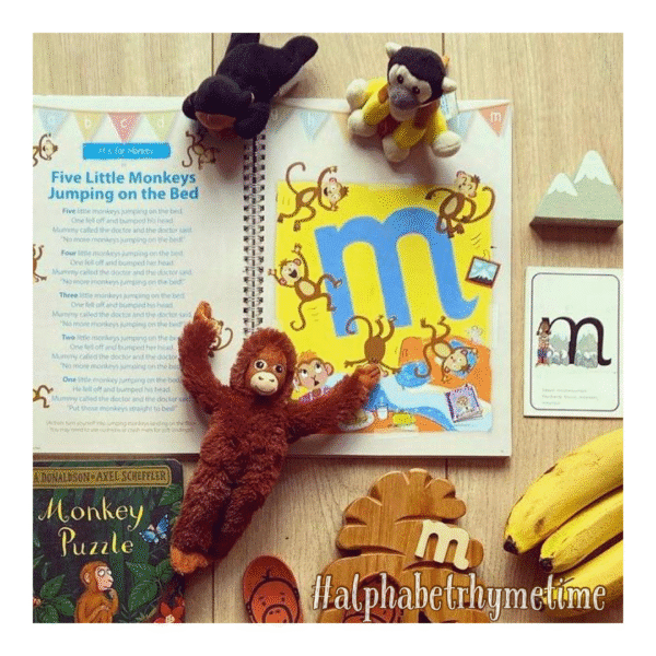 Time M Alphabet Rhyme Time - M - Miss E's Early Years