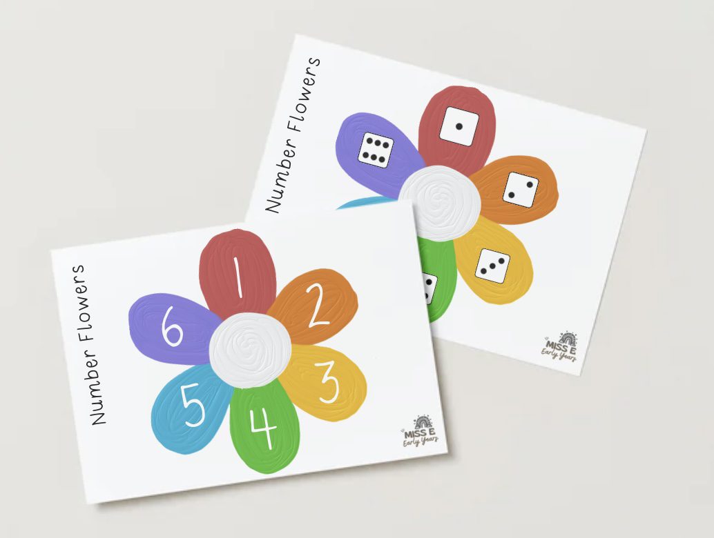Number Flowers - Miss E's Early Years