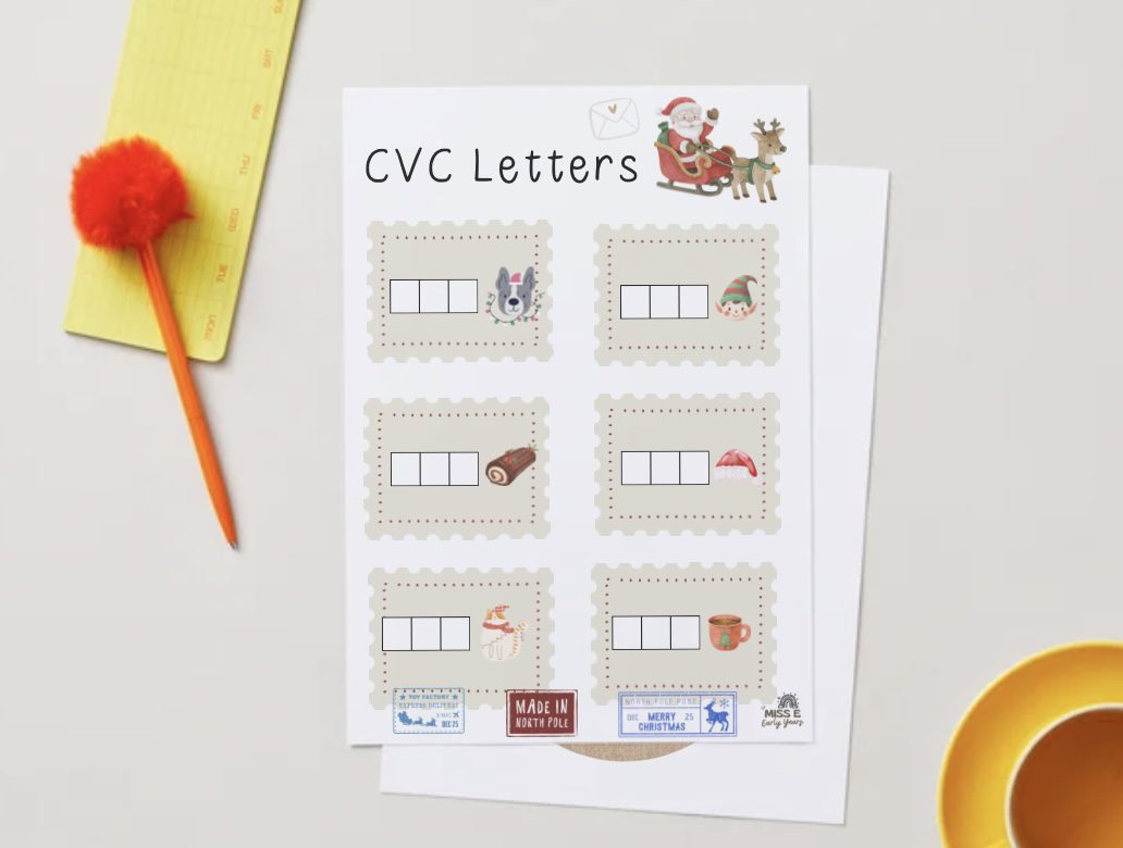 CVC Letters - Miss E's Early Years