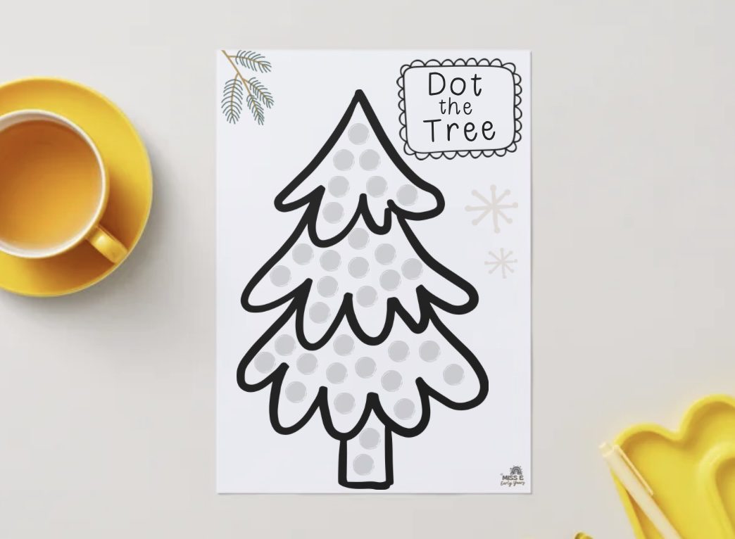 Dot the Tree - Miss E's Early Years