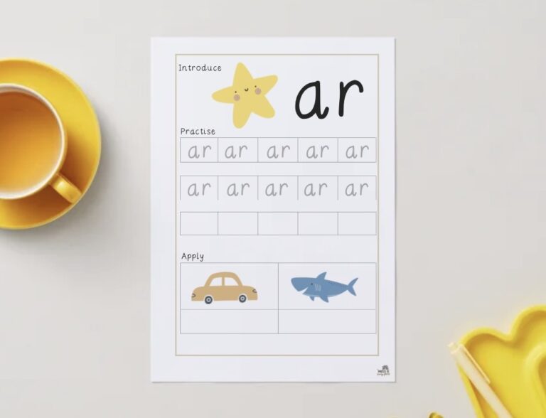 Digraph Practice Pages - Set Two - Miss E's Early Years