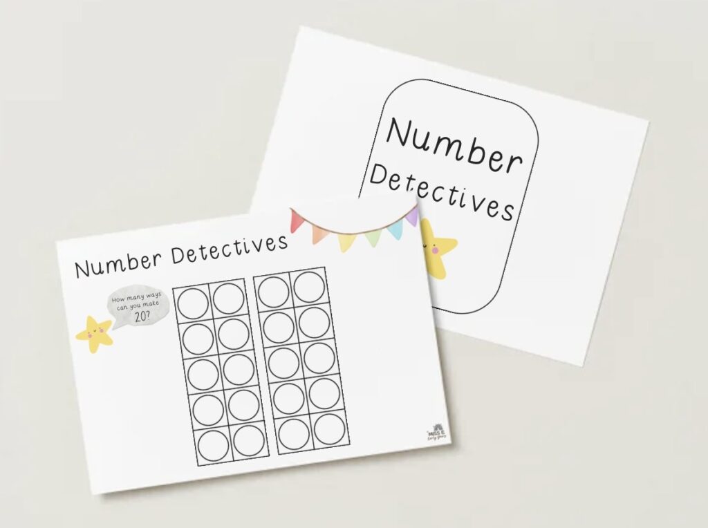 Number Rack Detectives Number Detectives - Building Twenty - Miss E's Early Years
