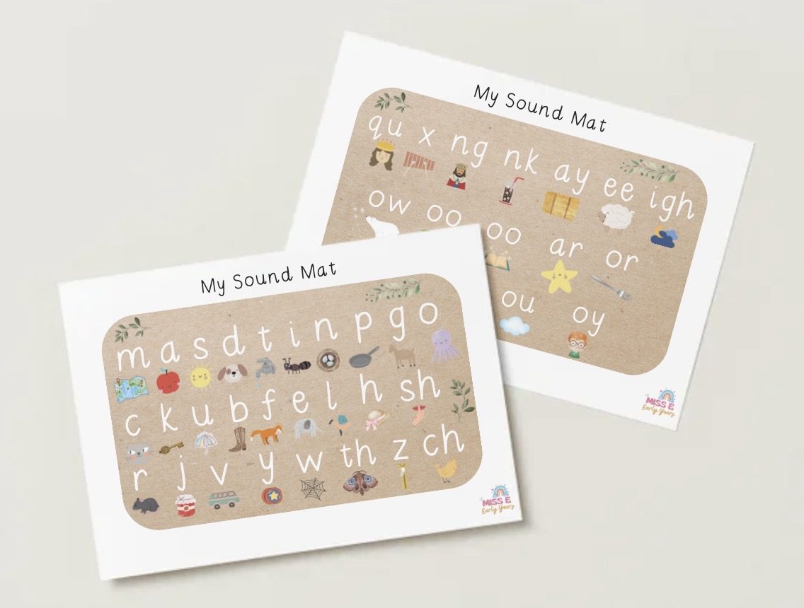 My Sound Mat - RWI Order (Set 1 & 2) - Miss E's Early Years